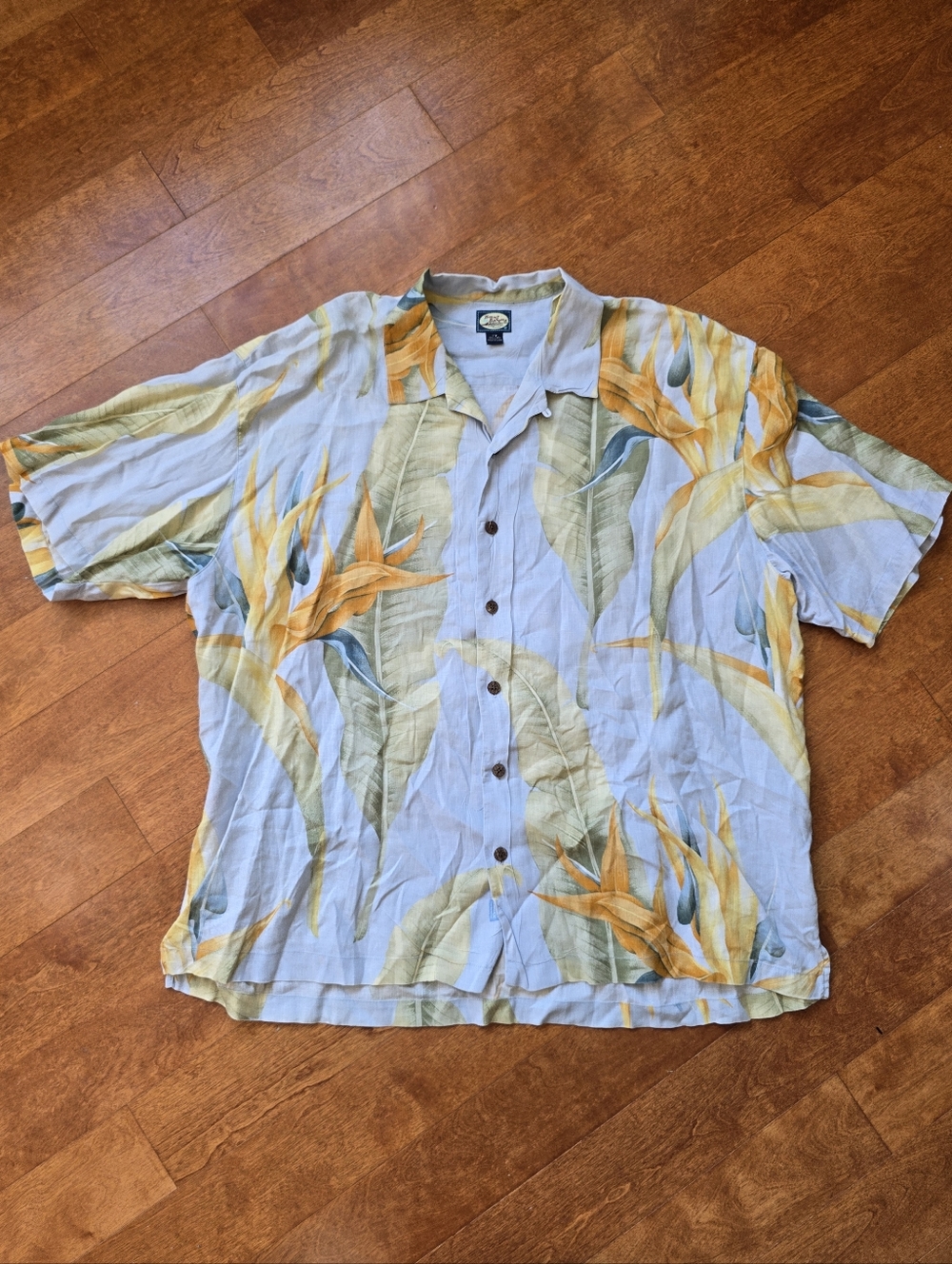 Tommy Bahama 100% linen button down shirt size XXL